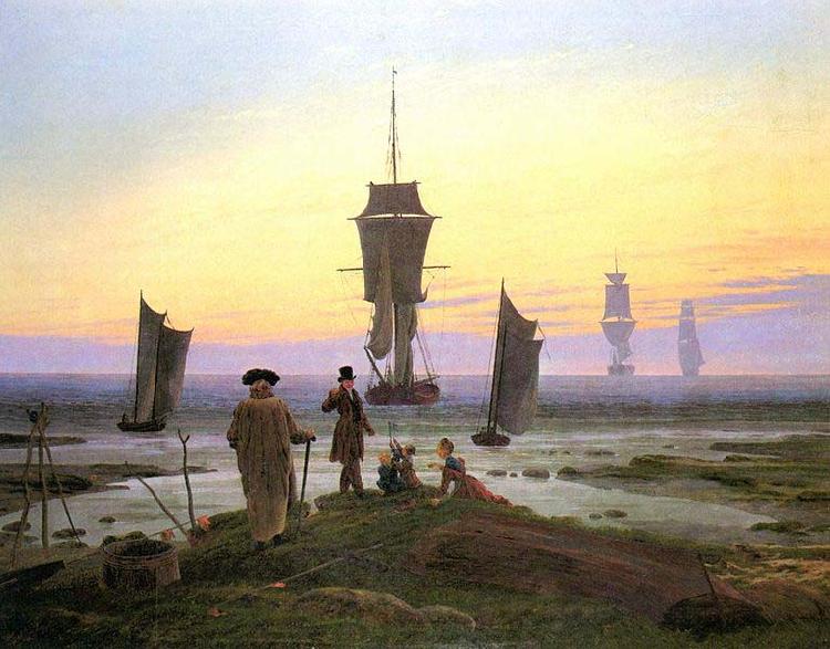 Caspar David Friedrich The Stages of Life oil painting picture